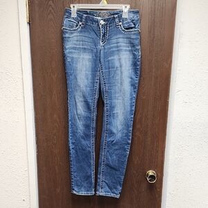Classic Straight Leg Denim Jeans